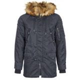 Superdry /Чрезвычайно сухой мужской хлопчатовод с капюшоном с капюшоном M50007DR-JBK