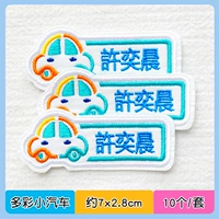 Красочный, с вышивкой, 10 шт