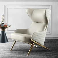 Серо-белая [ультрафибленная толстая кожа] Задняя часть риса белый+золотая нержавеющая сталь (полный треск к оригиналу)