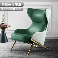 Чернильные зеленые [коровье головы] задний рис белый+золотая из нержавеющая сталь (полный треск к оригиналу)