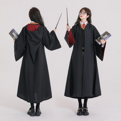 taobao agent Harry Potter Universal Studios Magic Robe, Witcher Slytherin Academy Clothing Magic College clothing cape