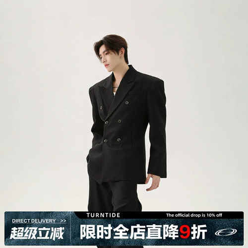 Небольшой дизайнерский модный корсет, наплечники, костюм, универсальная куртка для отдыха, тренд сезона