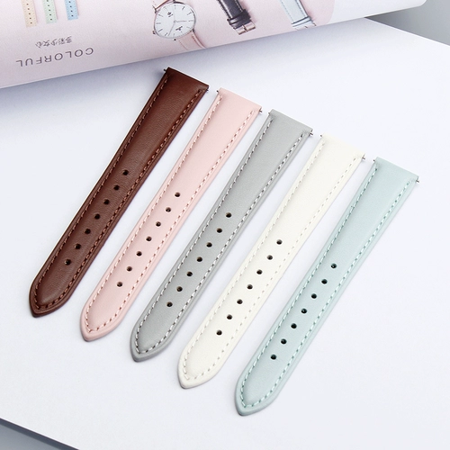 Совместимый ремешок для часов, часы для школьников, аксессуары, женский стиль, из натуральной кожи, в корейском стиле