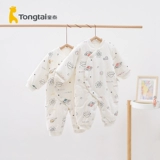 Tongtai осенне-зимний новый тонкий хлопковый комбинезон с открытым хлопковым моллюском для новорожденных мальчиков и девочек от 1 до 18 месяцев