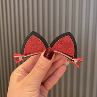 Черная заколка для волос