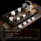 Bộ khay trà bằng gỗ đàn hương đen ấm đun nước hoàn toàn tự động tất cả trong một hộ gia đình bộ trà kung fu bàn trà nhỏ với bếp điện từ trà biển bộ bàn trà điện Bàn trà điện