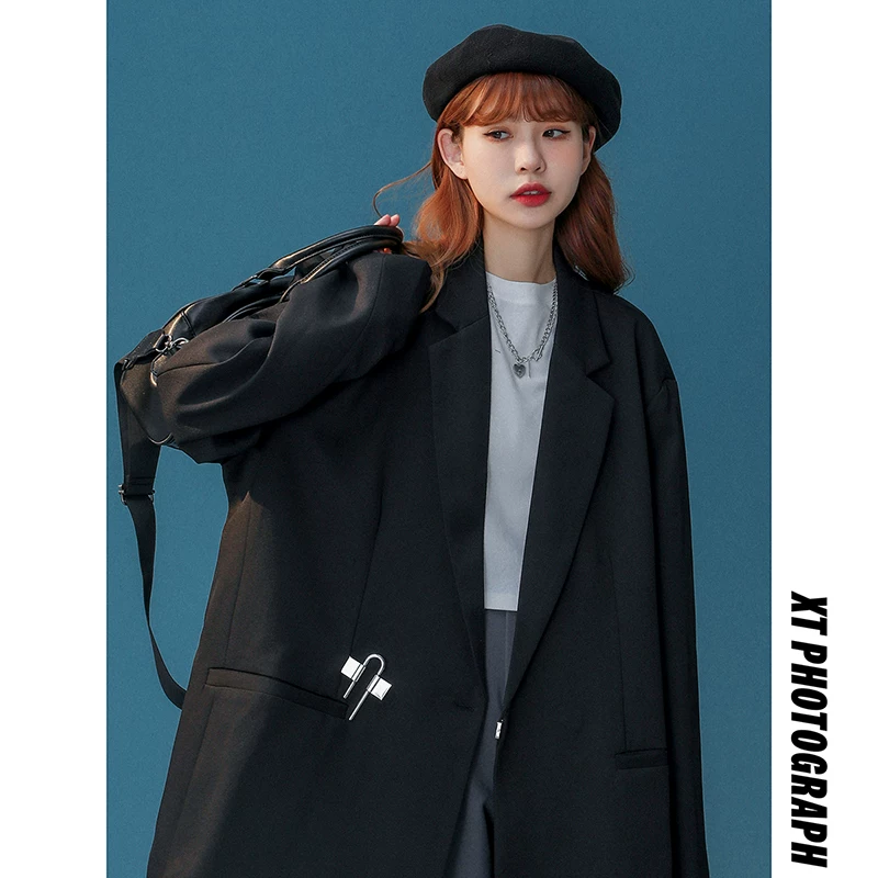 Classic suit jacket, oversize, plus size, 2022 collection, high-end