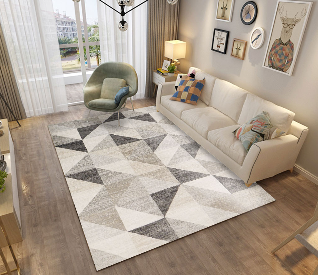 Buy Nordic modern minimalist living room carpet coffee table blanket ...