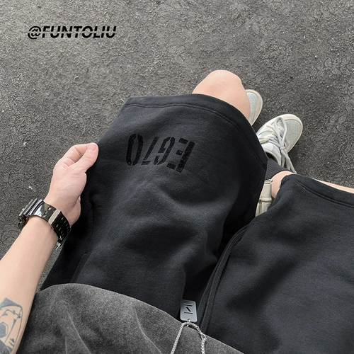 Баскетбольные спортивные летние шорты, штаны для отдыха, в американском стиле, оверсайз