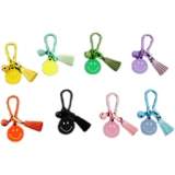 Брендовый двусторонний металлический милый брелок, сумка подходит для мужчин и женщин, подвеска с кисточками, Южная Корея