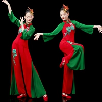 Шестилетний магазин трех размеров одежды 2023 года Цзяочжоу Янко одежда новый костюм талии барабанная одежда для женщин среднего и пожилого возраста праздничный китайский стиль Северо-Восточный Янко