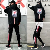 Демисезонная одежда, трендовая толстовка с капюшоном, куртка, 2020, в корейском стиле