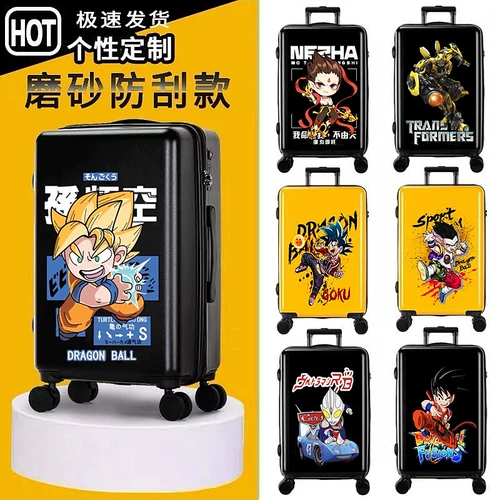 Dragon Ball, универсальный мультяшный чемодан для мальчиков, 20 дюймов