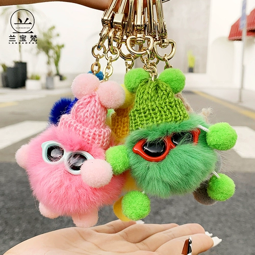 Подвеска, кукла, милые солнцезащитные очки, брелок ручной работы, DIY