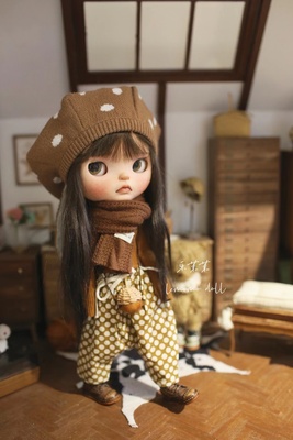 taobao agent Lemomo Doll Le Momo small cloth dolls, pants, wide -leg pants sweater with threaded shirt Blythe baby clothes