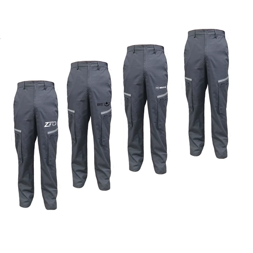 Летние легкие и тонкие дышащие износостойкие светоотражающие штаны для работы