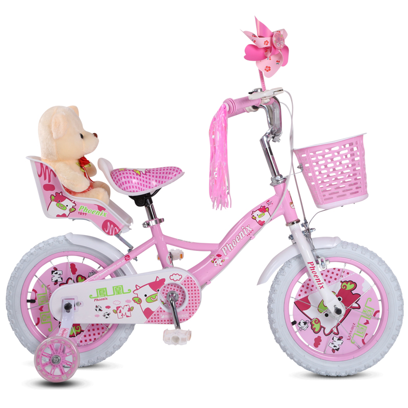 phoenix children's bike 3-year-old baby bike 2-4-6-7-8-9-10-year-old baby bike girl bike