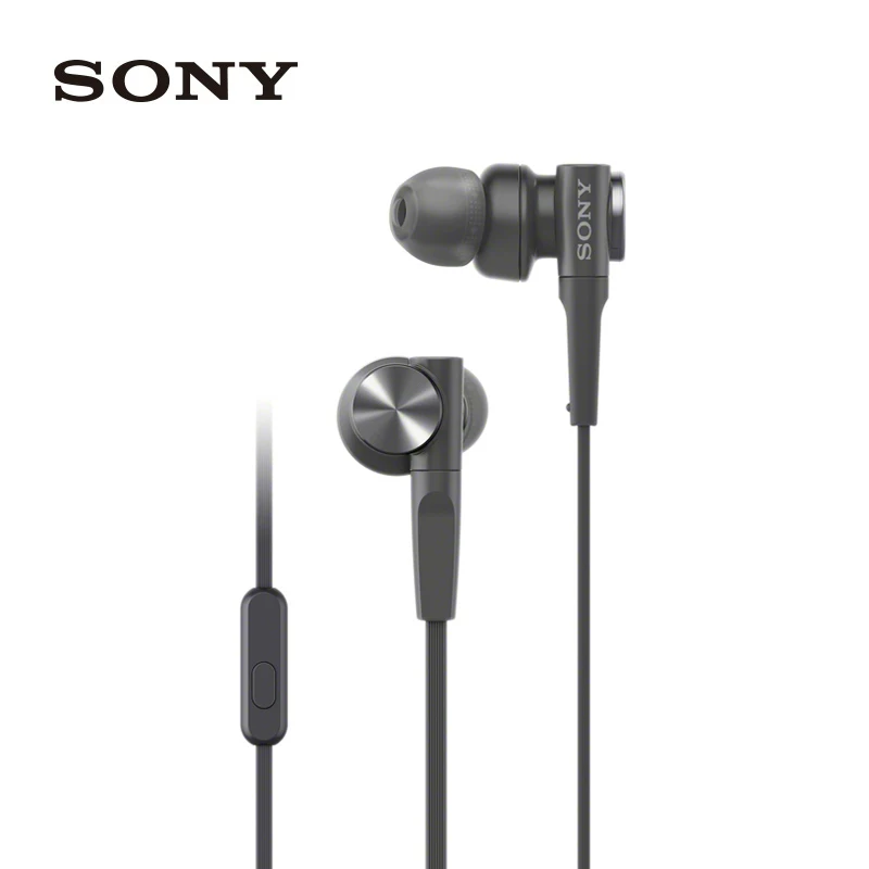 Sony/ MDR-XB55AP внутриканальные наушники с тяжёлым басом, мобильный телефон, музыка, звонки, басовый эффект