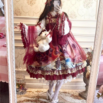 taobao agent Genuine demi-season small princess costume, Lolita style