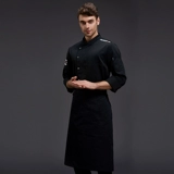 Catering Chef Work Одежда с длинными рукавами мужчина и женщины зимний высококачественный западный ресторан отель кухня шеф-повар