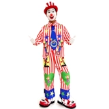 Новые костюмы клоуна для взрослых, мужчин и женщин, тот же стиль для костюмов для производительности, забавные и забавные костюмы для карнавальных танцевальных магов