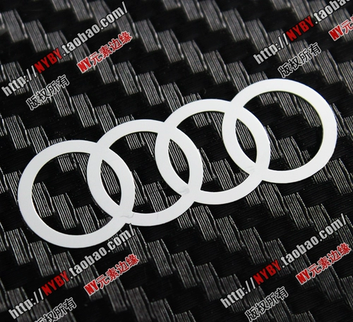 Audi, металлический мобильный телефон, металлическая антирадиационная наклейка, с печатью вашего логотипа