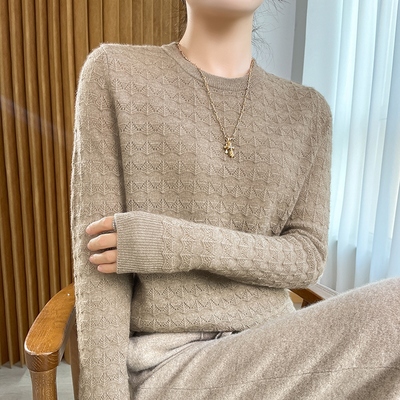 taobao agent Demi-season woolen sweater, sleeves, scarf, knitted long-sleeve, long sleeve