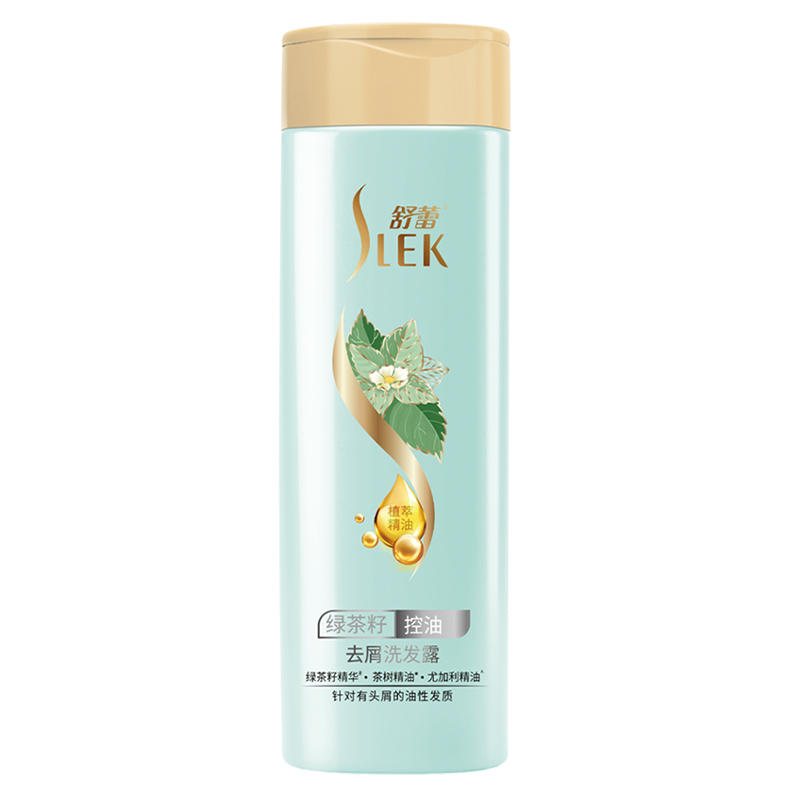 SLEK 舒蕾 绿茶籽控油去屑洗发露 300ml/件 *3件  39元包邮，合13元/件 