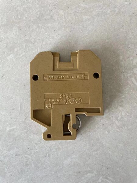 Оригинальный импортный Weidmuller Weideller электропроводка терминал SAK 4 KRG 600V 36A SAKK 4