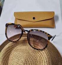 Женские солнцезащитные очки чистого черного цвета солнцезащитные очки ультрафиолетовый UV400