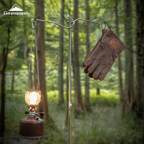 Кэммин Кэммин Корман из нержавеющей стали фонарь фонарь Большой паровой фонарь Callery Camping Lantern может быть отрегулированная высота