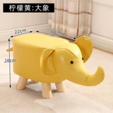 Дверная дверь гнома сменой в дверь смены обувного табурета детская карикатура Скамья Симпатичная креативная форма животных сет