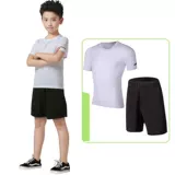 Детское спортивное боди, футбольный комплект для тренировок, баскетбольный быстросохнущий лонгслив, летние штаны для школьников для мальчиков, в обтяжку