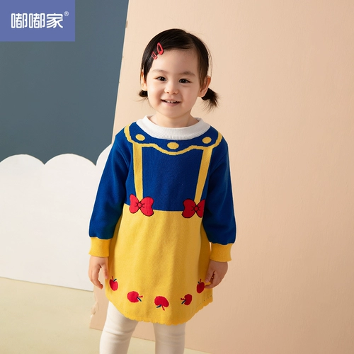 Осенний наряд маленькой принцессы для девочек, юбка, весеннее платье на младенца, в западном стиле, коллекция 2023, детская одежда