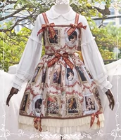 Зимняя демисезонная классическая кукла, рубашка, 6 цветов, кукольный воротник, стиль Лолита