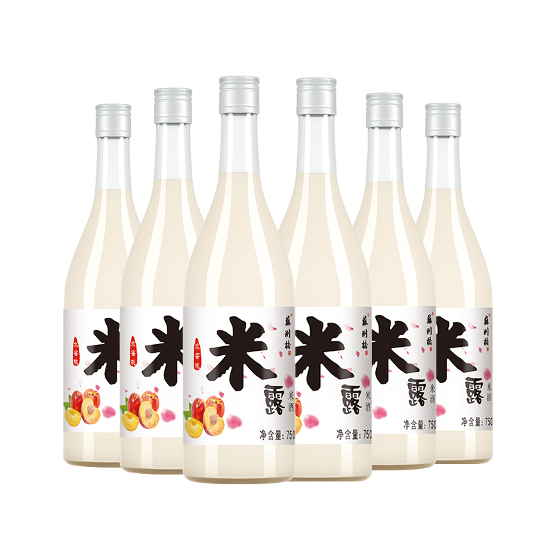 【苏州桥】米酒甜酒酿糯米酒6瓶
