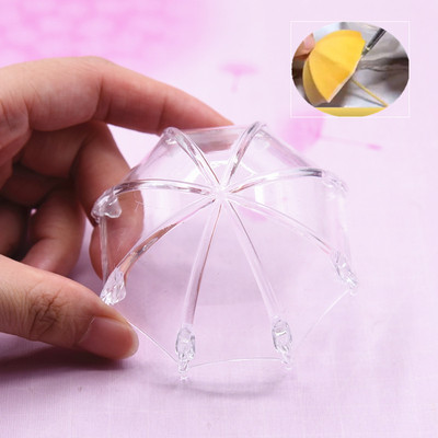 taobao agent Ultra light transparent plastic umbrella, three dimensional ceramics, doll, ultra light clay