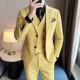 Желтая куртка, жилет, штаны, набор