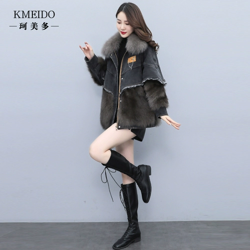 Модное элитное зимнее шерстяное пальто для матери, городской стиль, в западном стиле, подходит для подростков