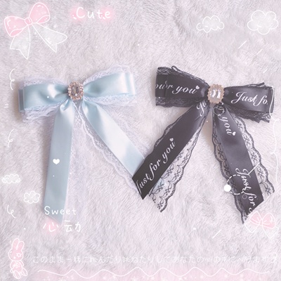 taobao agent Hand -produced La Ling Type Clear Clearance Letter English Clear Diamond Water Black Pink Sweet Butterfly Basic Basics