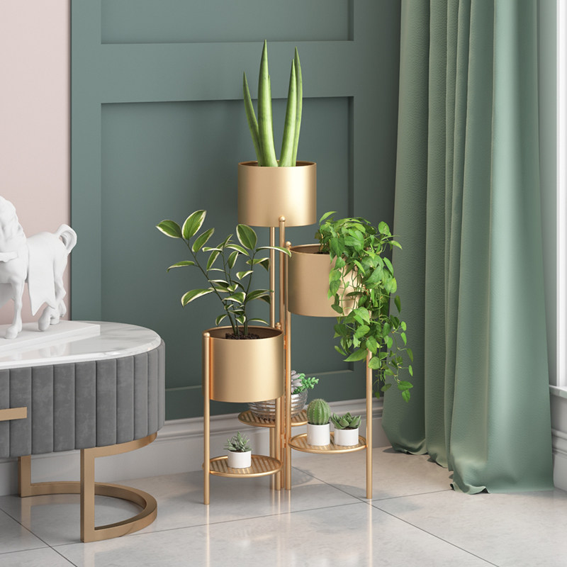 Buy Nordic multistorey green flower rack indoor living room multimeat