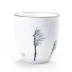 Cốc trà vẽ tay Bộ tách trà Kung Fu Bộ tách trà lớn màu trắng sứ mỏng lốp sáng tạo Bộ tách trà Puer cốc đơn tách - Trà sứ