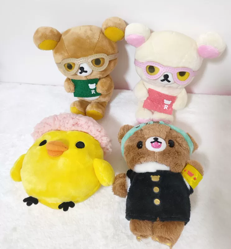 San-x Easy Bear Rilakkuma Ленивая медведица Лейтенант Желтый Полидафуст кукла