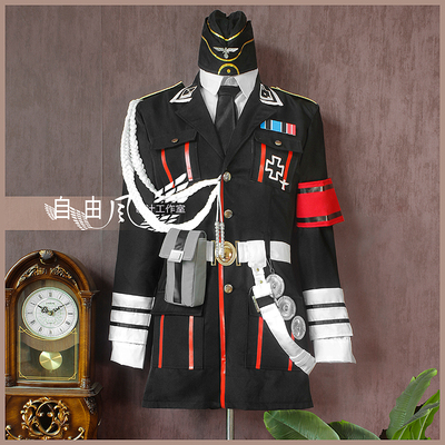 taobao agent [Free Wind] Girl frontline COS service mp40 anime game women's uniform uniform