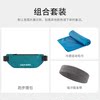 Running Equipment-Blue-Waste Case+Towel 01+ sweat-absorbing headband (gray) (10 % off for special offers)
