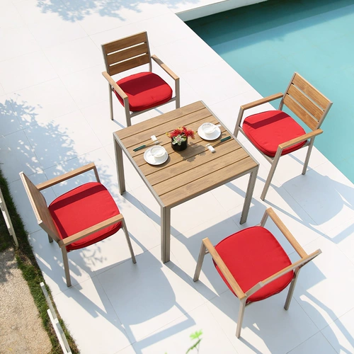 Водонепроницаемая вилла для отдыха, уличный современный металлический стульчик для кормления, защита от солнца, алюминиевый сплав