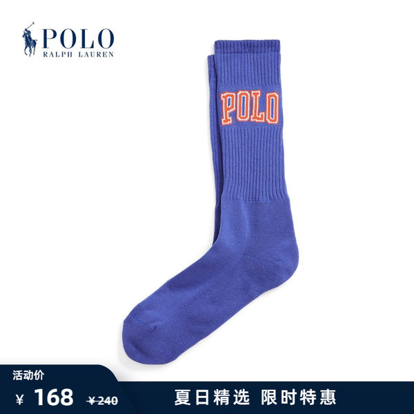 Ральф Лорен/Рэйф Лорин мужской Оборудовано к 2022 году лето эмблема стандартный моряк Носки RL51809