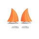 Mavericks Horn Пара апельсина