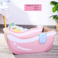 Ванна розовый большой большой пятно быстрые волосы не нужно сплачивать