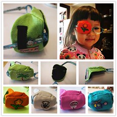 Монокулярные очки 以明四代纯全棉立体儿童弱视眼罩单眼矫正手工【需提供镜框尺寸】
